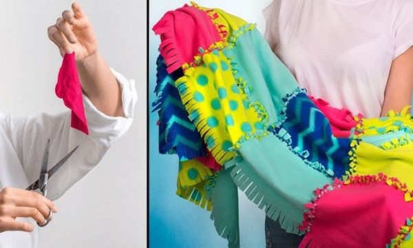 no-sew blanket